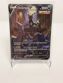 Umbreon V 189/203 Evolving Skies Alternate Art Pokemon Card - NM/M - Image 1