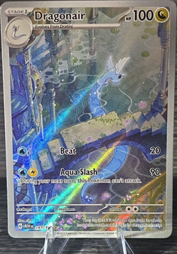 Pokemon TCG Dragonair Illustration Rare Holo Scarlet & Violet 151 181/165 EN - Image 1