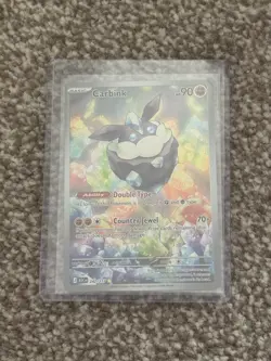 Pokemon TCG - Carbink 242/217 Ascended Heroes Illustration Rare NM - Image 1