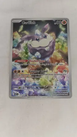 Carbink 242/217 Pokemon TCG Ascended Heroes Illustration Rare Card NM Holo - Image 1