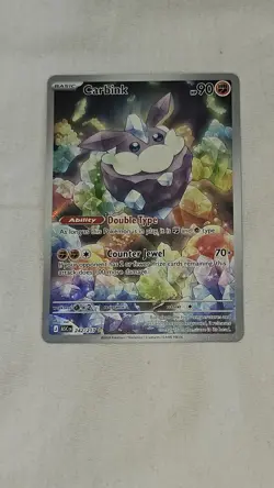 Carbink 242/217 Pokemon TCG Ascended Heroes Illustration Rare Card NM Holo - Image 2