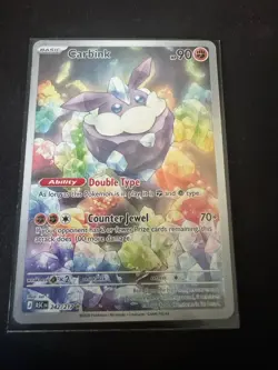 Carbink Full Art Illustration Rare 242/217 - Ascended Heroes Pokemon TCG - NM - Image 1