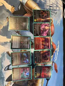 Mtg: 100 card sleeved commander deck Valgavoth, Harrower black/red w/box - Image 3