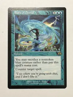 MTG - Flare of Denial - Modern Horizons 3 #400 Retro Frame Base - Image 1