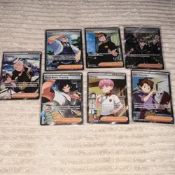 Pokemon TCG Trainer Full Art Holo 7-card lot - Image 1