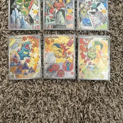Pokemon TCG First Partner Illustration Collection Series 2 Full Set (9 Cards) NM - Image 3