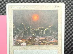 MTG Armageddon 4th Edition LP Magic The Gathering White Sorcery Old School - Image 2