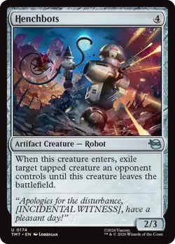 MtG Henchbots U 0174 Teenage Mutant Ninja Turtles Regular Uncommon - Image 1