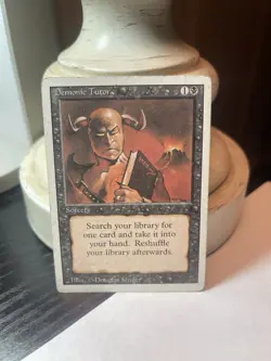 Demonic Tutor MTG Magic the Gathering Revised - Image 1