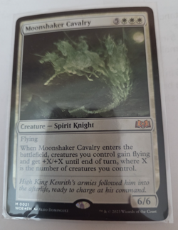 MTG, Moonshaker Cavalry-Wilds of Eldraine Foil NM - Image 1