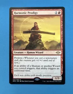 MTG Magic Harmonic Prodigy 132 Modern Horizons 2 NM - Image 1