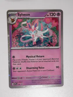 Sylveon (Cosmos Holo) 172 Promo Scarlet & Violet Promo Pokemon Near Mint - Image 1