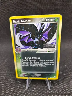 Dark Golbat 34/109 Pokemon Team Rocket Returns Reverse Holo LP - Image 1