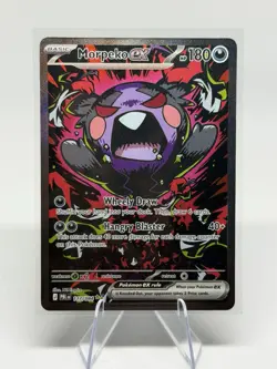 Pokemon Morpeko ex 117/084 SIR Pitch Black Special Illustration Rare English - Image 1