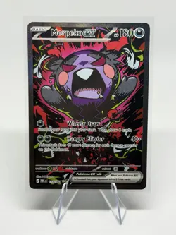 Pokemon Morpeko ex 117/084 SIR Pitch Black Special Illustration Rare English - Image 2