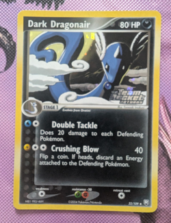 Pokemon TCG Dark Dragonair 32/109 Team Rocket Returns Reverse Holo (Stamped) - Image 1