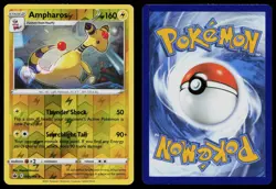 AMPHAROS 049/198 RARE CHILLING REIGN POKEMON REVERSE HOLO NM - Image 3