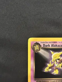 Pokemon TCG Dark Alakazam 18/82 Team Rocket Rare Regular Unlimited English 2000 - Image 5