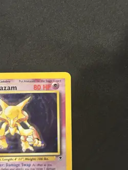 Pokemon TCG Alakazam 1/110 Legendary Collection Holo Rare Unlimited 2002 - Image 5