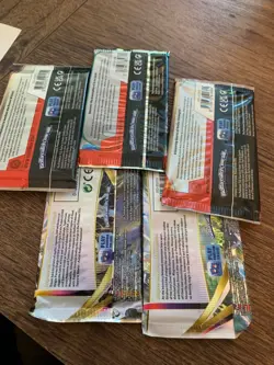 5 PACK LOT POKEMON BOOSTER PACKS LOST ORIGIN, ASTRAL RADIANCE, PARADOX RIFT - Image 4
