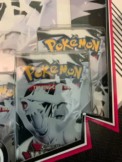 Pokemon TCG Scarlet Violet White Flare lot of 5 Booster Packs - Sealed - READ - Image 2