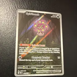 The Pokemon Company Spiritomb 148/132 ME01 Illustration Rare Holo ENG - Image 1
