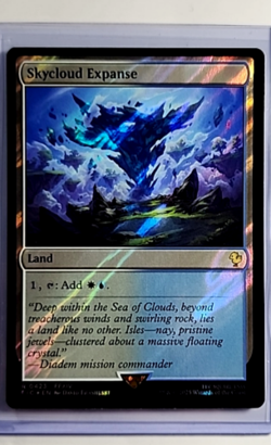 2025 MTG Magic The Gathering FIC Final Fantasy Surge Foil #423 Skycloud Expanse - Image 1