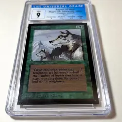 ASPECT OF WOLF MTG 1993 Collectors' Edition Rare CGC 9 Mint Magic The Gathering - Image 3