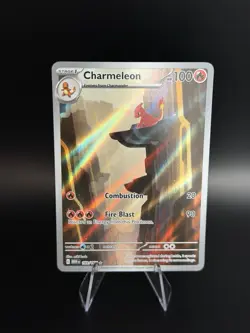 Pokemon TCG Charmeleon 169/165 SV: Scarlet & Violet 151 Illustration Rare IR NM - Image 1