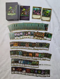 World Of Warcraft TCG Raid Deck Black Temple Onyxia Naxxramus Magtheridon +Extra - Image 2