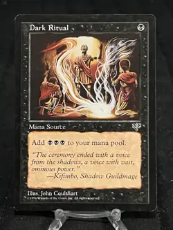 Dark Ritual Mirage Regular ~LP~ Magic The Gathering MTG - Image 1