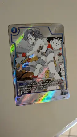 Dragon Ball Super Card Game Bulma FB06-035 Alt Art Manga Booster 01 - Image 1