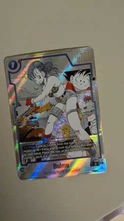 Dragon Ball Super Card Game Bulma FB06-035 Alt Art Manga Booster 01 - Image 5