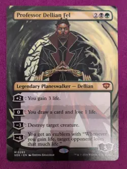 Professor Dellian Fel Strixhaven SOS M 283 MTG Magic The Gathering NM Card - Image 1