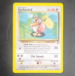 Wizards Pokemon TCG Farfetch'd 040/130 Base Set 2 Unlimited Regular 50HP - Image 1