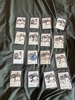 TOTTENHAM HOTSPUR HEADLINERS FUTERA COMPLETED /69 SET INCLUDING /25 CHECK BIO - Image 1