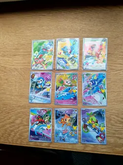Pokemon First Partner Illustration 30th Collection Full Promo Set Series 1 NM - Image 1