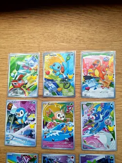 Pokemon First Partner Illustration 30th Collection Full Promo Set Series 1 NM - Image 3