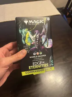 EOE Edge of Eternities MTG Commander Deck - World Shaper Magic the Gathering - Image 1