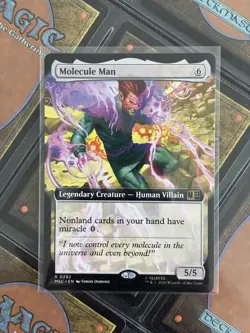 MTG - Marvel Super Heroes - Molecule Man Extended Art - R 0292 - Non Foil - Image 1