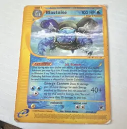 Blastoise 37/165 Expedition Base Set Reverse Holo Rare 2002 100HP - Image 1