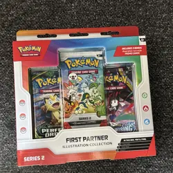 Pokemon TCG First Partner Illustration Collection Series 2 Box Promo sealed - Image 1