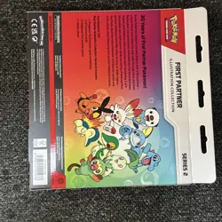 Pokemon TCG First Partner Illustration Collection Series 2 Box Promo sealed - Image 2