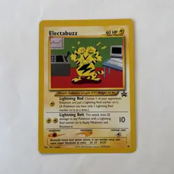 Electabuzz #46 WotC Black Star Promo 2000 English Pokemon Card TCG - Image 1