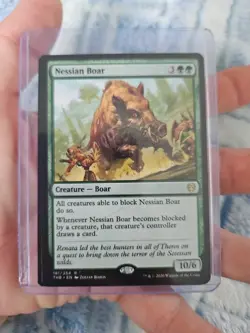 MTG THB Nessian Boar 181/254 Theros Beyond Death Magic the Gathering PACK FRESH - Image 4