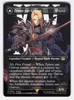 ZENOS YAE GALVUS (BORDERLESS) - Magic: The Gathering - KUROI NM/M - Image 1