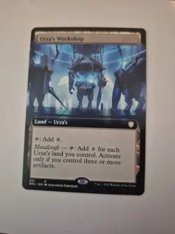 1x Mtg URZA'S WORKSHOP BORDERLESS NM BRC 051 NM x1 - Image 1