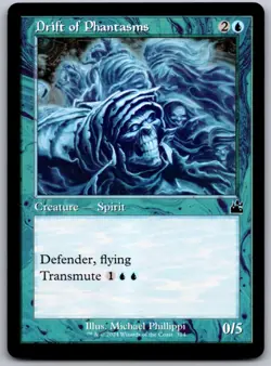 Drift of Phantasms (Retro Frame) 314 Ravnica Remastered Magic: The Gathering NM - Image 1