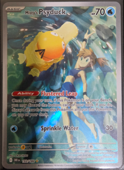 Misty's Psyduck 193/182 - Destined Rivals Illustration Rare - Pokemon TCG - Image 1