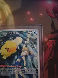 Pokemon TCG Misty's Psyduck Destined Rivals 193/182 Illustration Rare Card - Image 3